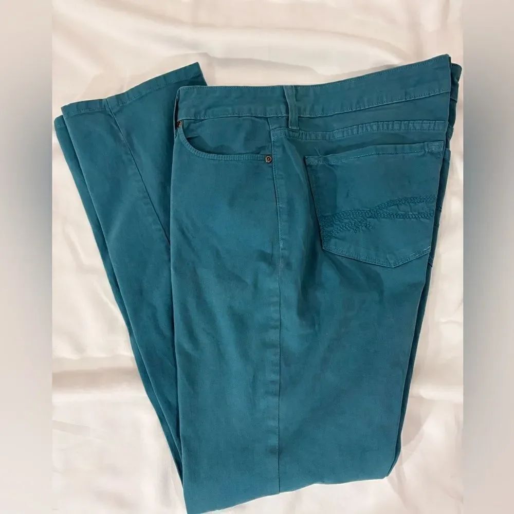 NYDJ Blue Western Style Jeans
